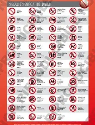 CARTELLI DI DIVIETO