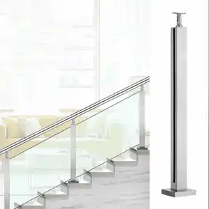 parapetto sicurezza in alluminio vetro scalaparapetti