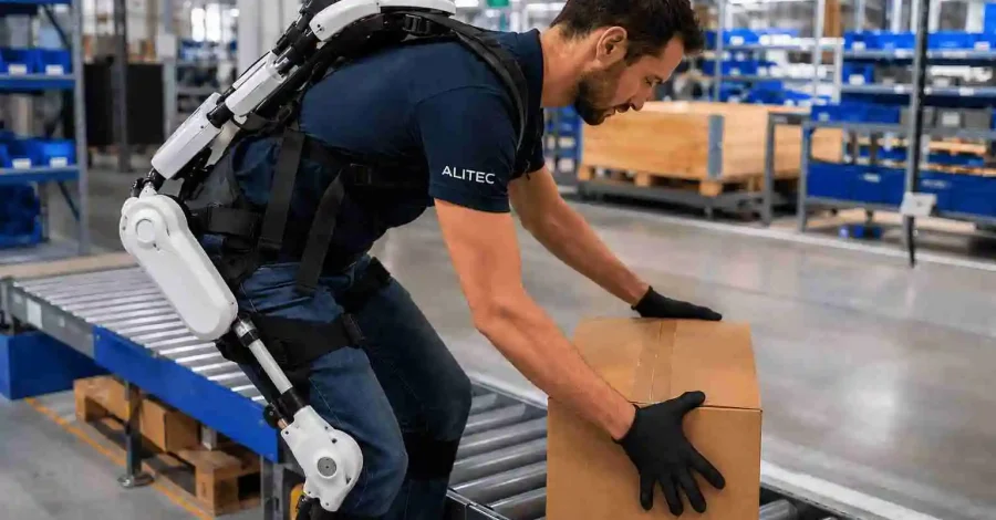 esoscheletro per lavoro