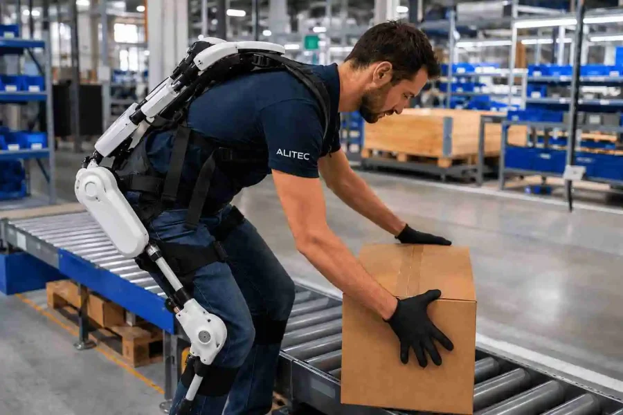 esoscheletro per lavoro